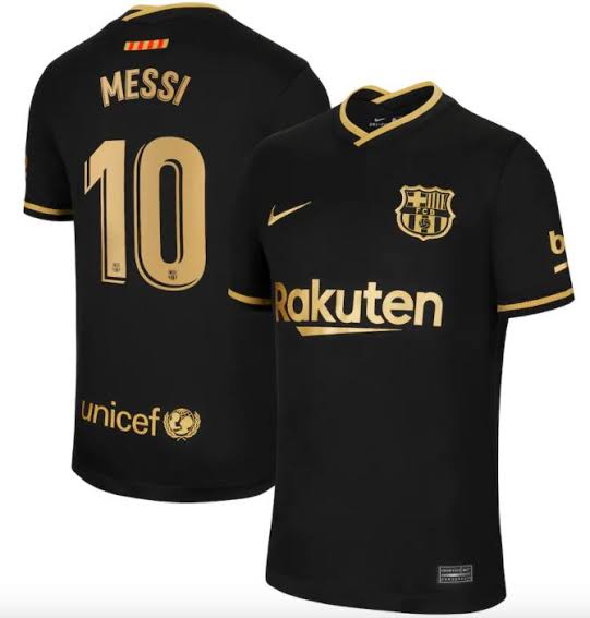 barca 2nd kit 2021