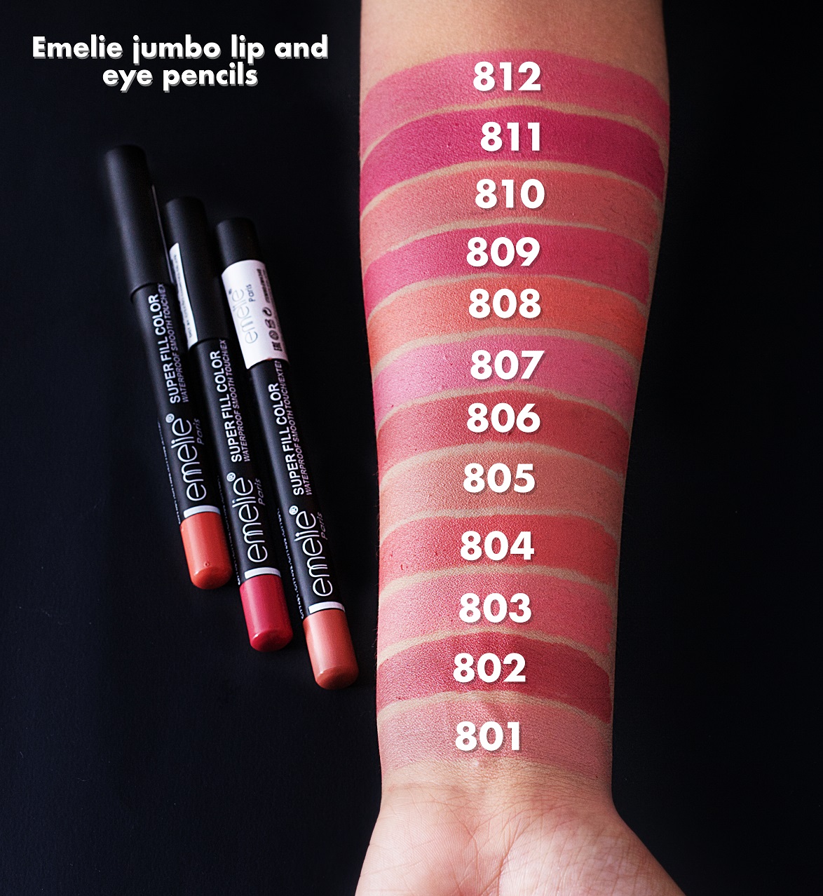 Emelie - Matte Lip & Eye Pencil (1pc)