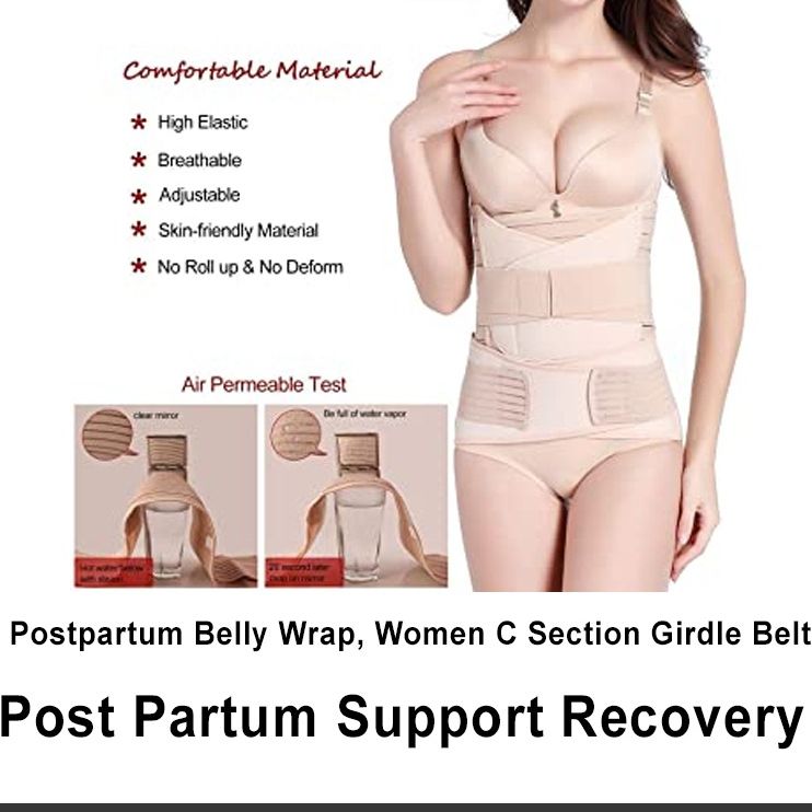 Postpartum Belly Wrap Women C Section Girdle Belt Post Partum