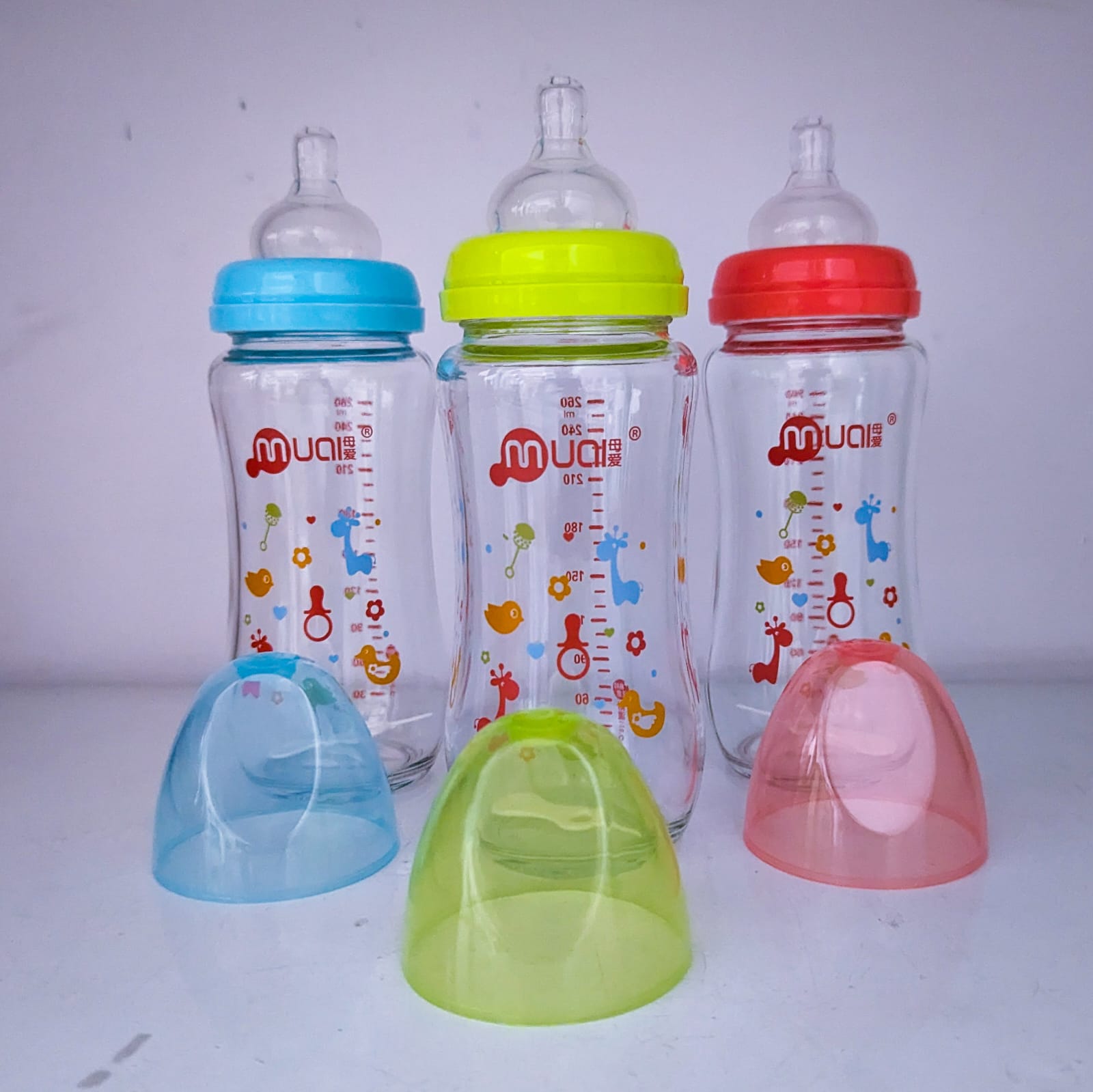 Glass Feeder For Babies In Stars Design main image 1