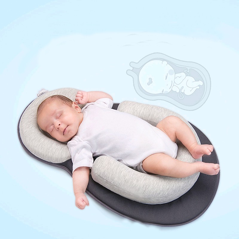Baby Sleep Positioner - Safe &Amp; Comfortable Sleeping Aid Reduce Rolling And Improve Sleep-Soft And Supportive -Baby Sleep Aid Cushion-Safe Sleep For Babies