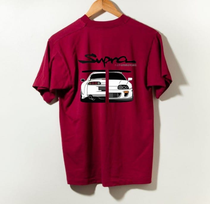 Supra Car Printed summer Half Sleeves O Neck T shirt For Men And Boys