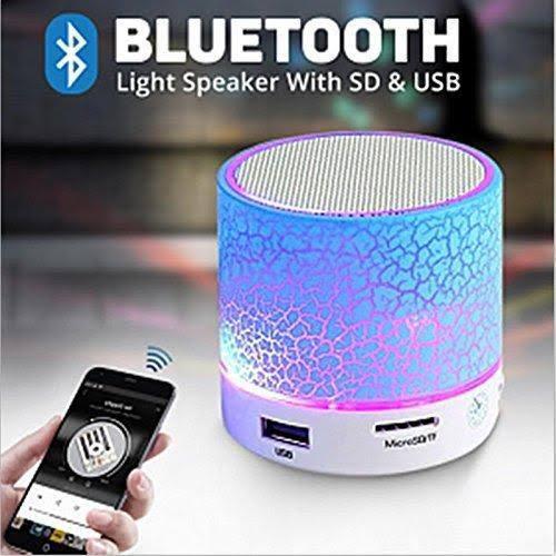 S-10 Mini Wireless Bluetooth Speaker | Portable HD Stereo Sound | Rechargeable Bass Speaker | USB & TF Card Support | Compatible With All Bluetooth Devices.