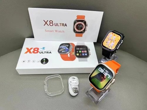 X8 Ultra 4G Smart Watch With SIM Card And Camera 2GB+16GB-Android