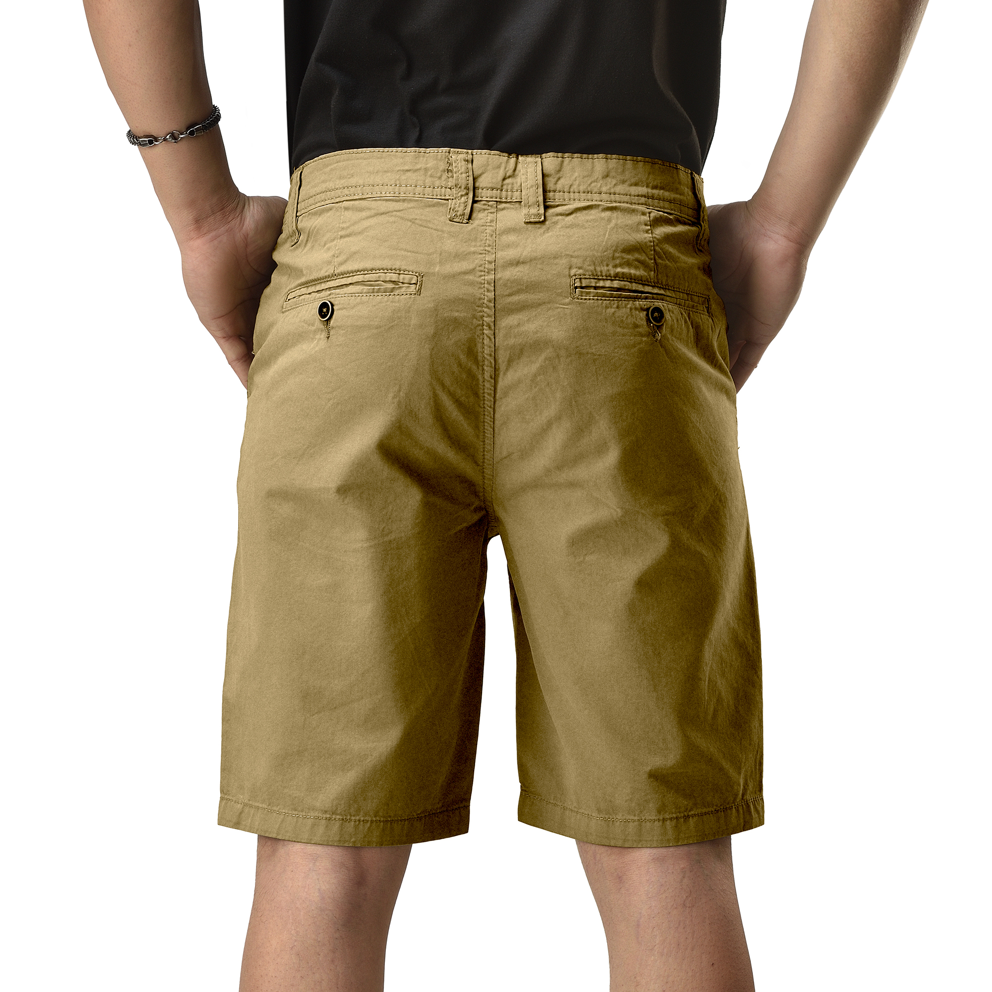 Hashback  Cotton Summer Shorts For Men - Fashionable And Stylish Men's Summer Wear, Ideal For Wash-And-Wear