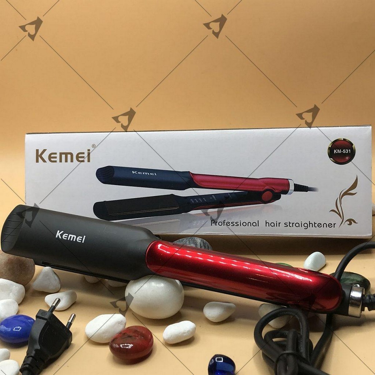 Kemei 531 shop hair straightener