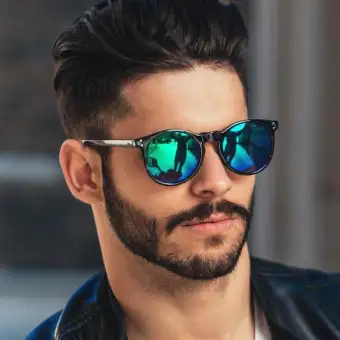round sunglasses men cheap
