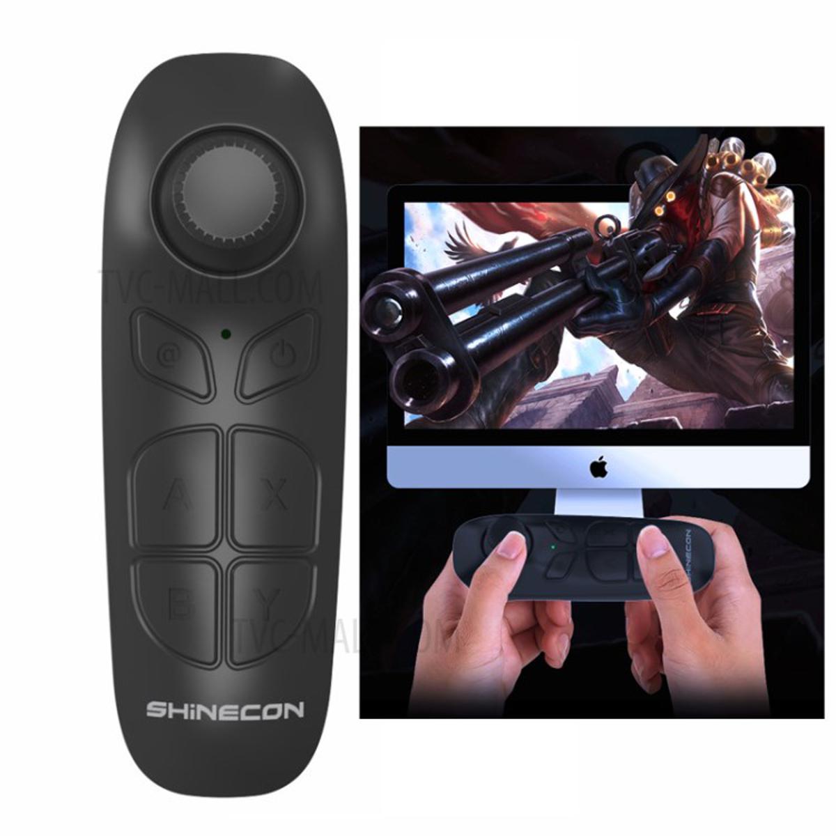 VR Shinecon Portable Wireless Remote Controller SC-B03 Bluetooth Game  Joystick Multi-Function Gamepads for Android Smartphones & iOS iPhone 