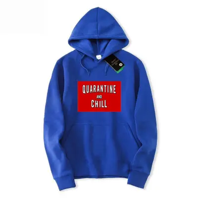 Quarantine and chill discount hoodie