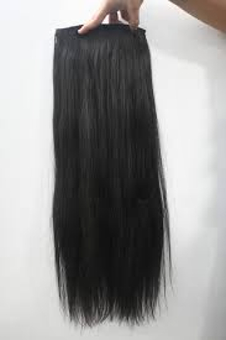 5 clips hair extension - 27 inches black