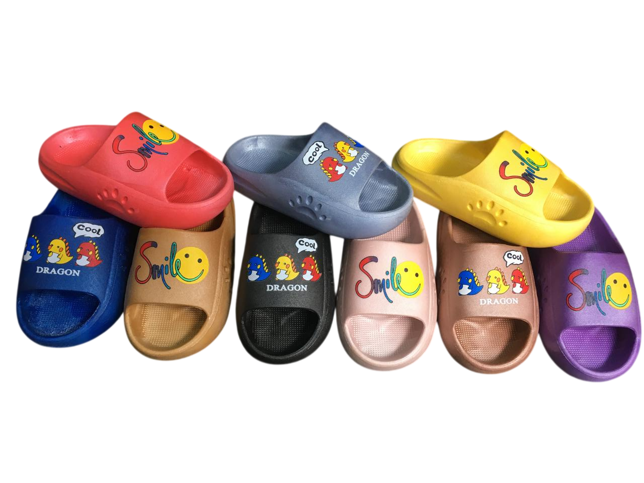 New Soft Slippers for Kids – Casual Kids Flip Flops & Slippers – Kids Cartoon Plastic Slipper – Cute Soft Slippers for Kids – Kids Slippers – Children Slippers – Boys and Girls Slippers for Indoor Home Use, Anti-Slip & Lightweight