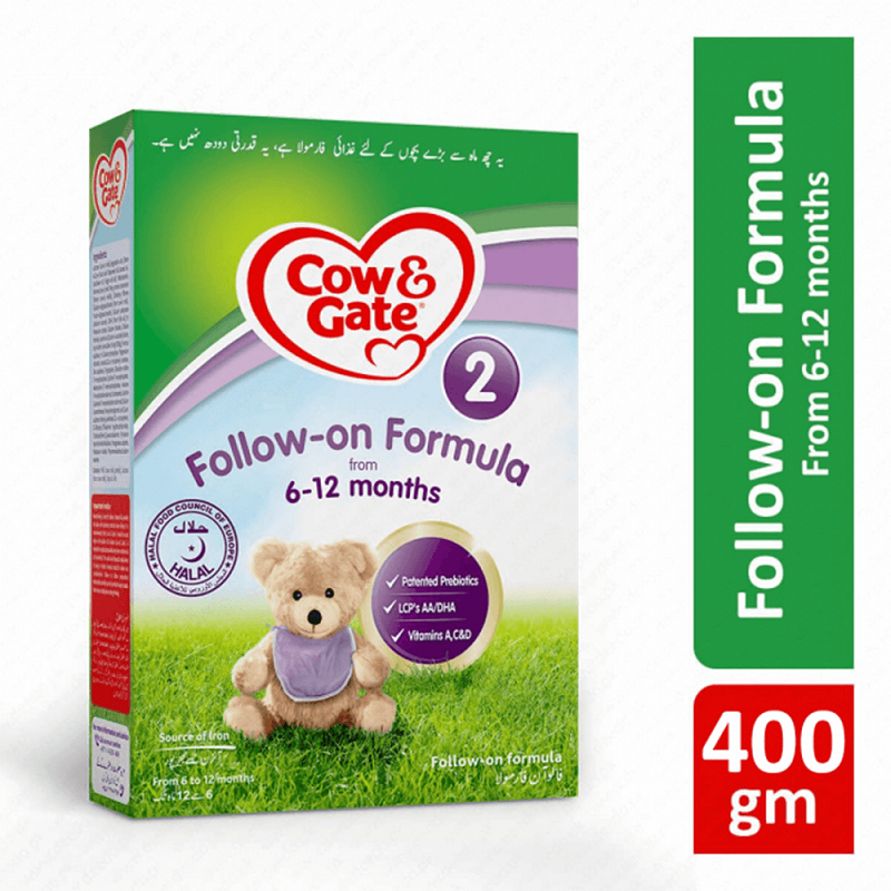 Cow and Gate Stage Follow-on Formula 400Gm