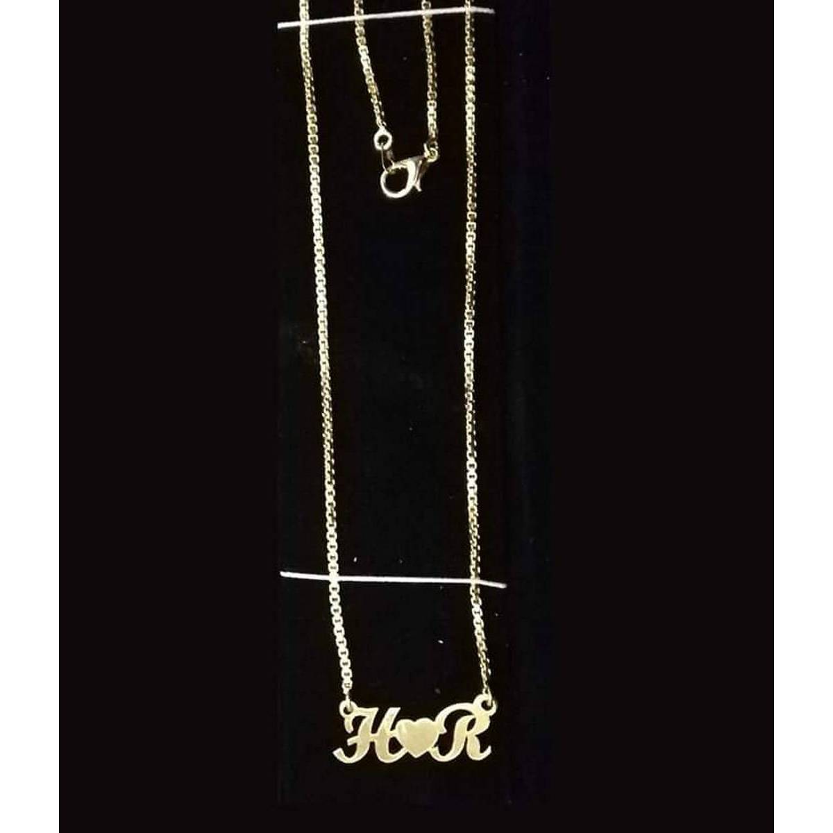 Name Necklace Design Gold Plated 