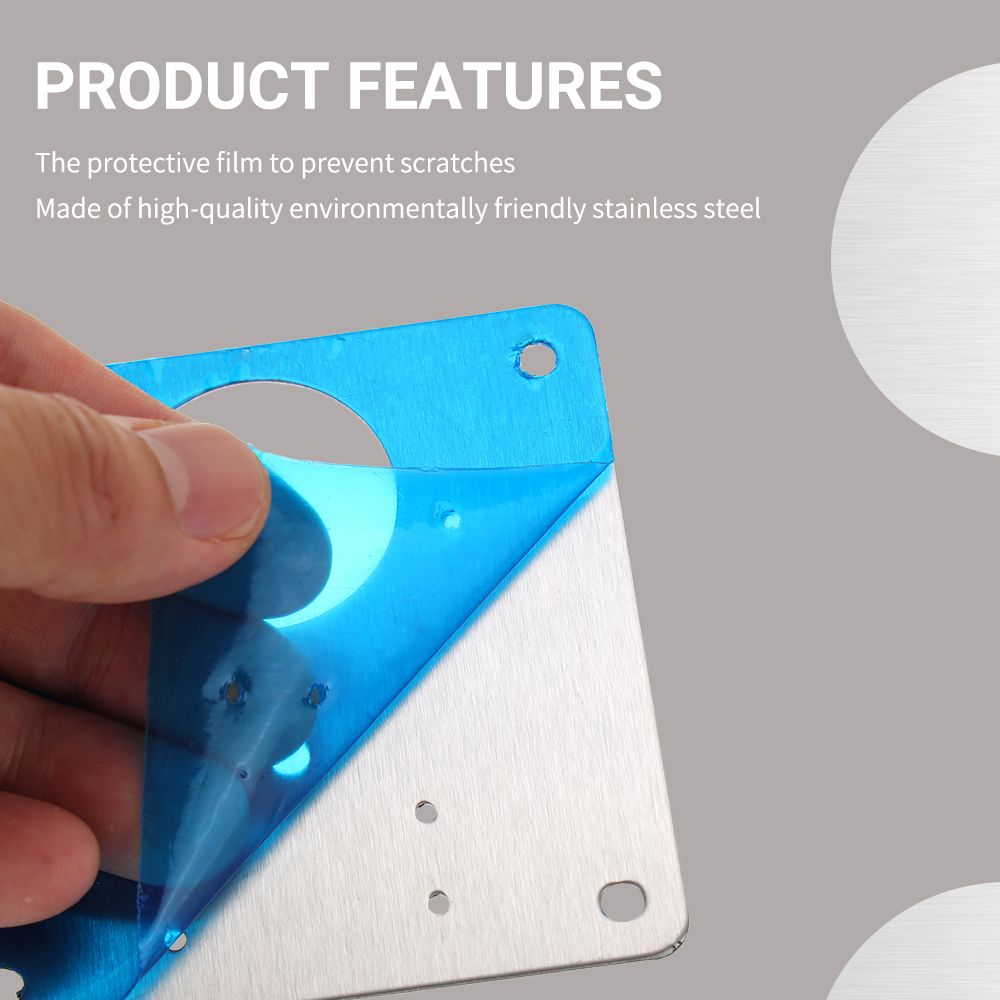 Stainless Steel Hinge Repair Plate Cabinet Door Hinge Repair Kit Repair Side Panels Door Panel Hinge Fixing Connection Brackets 17 Stainless Steel Hinge Repair Plate Cabinet Door Hinge Repair Kit Repair Side Panels Door Panel Hinge Fixing Connection Brackets