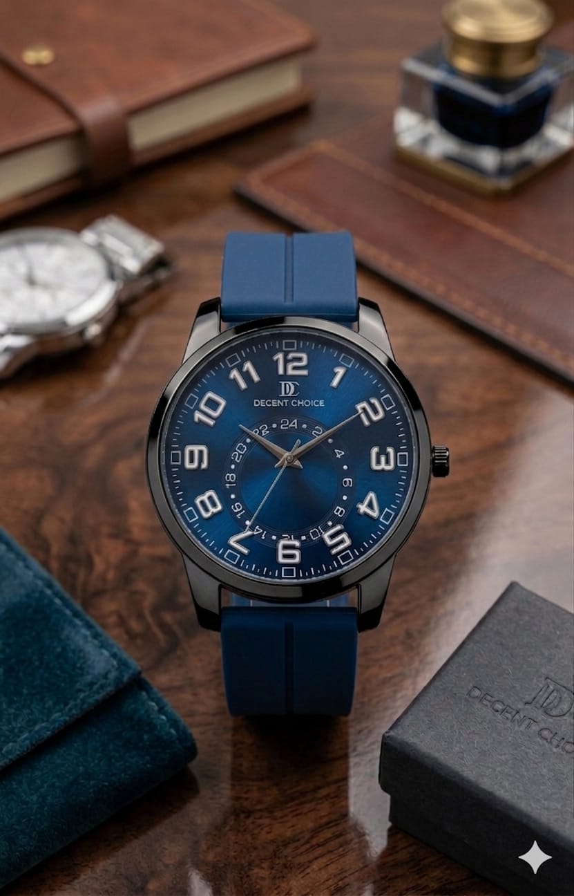Square Nautilus Silicone Strap Watch With Megnet Master Lock for Men Boys- Premium Watch with Megnet Lock