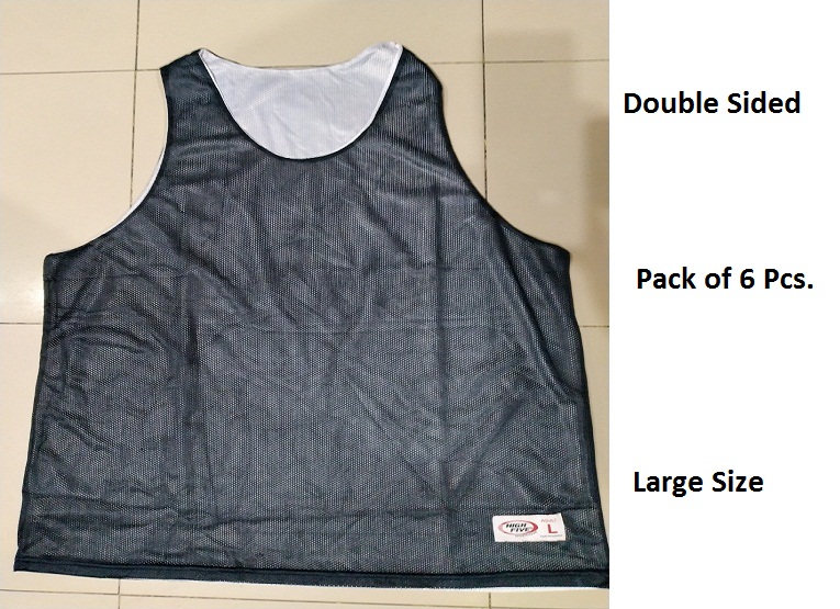 6 Pcs.Football Bibs Vest In Mesh Training Vest  blue vest football hockey vest green Multi colour
