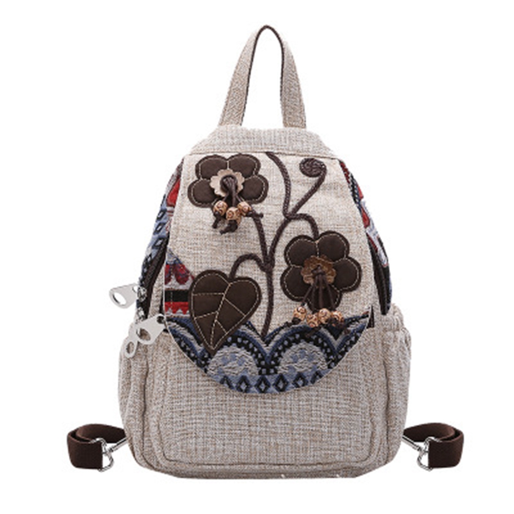ladies backpack with side pockets