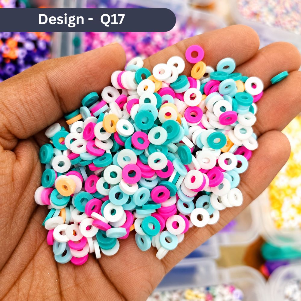 250/500/1000/5000/ Pcs Jewelry Making Clay Rings Material Bracelet Rings Multicolor Multicolor Mix Clay Rings For Bracelet Making Buy Rings For Bracelet Beads Material Jewelry Making by SAMS COLLECTION