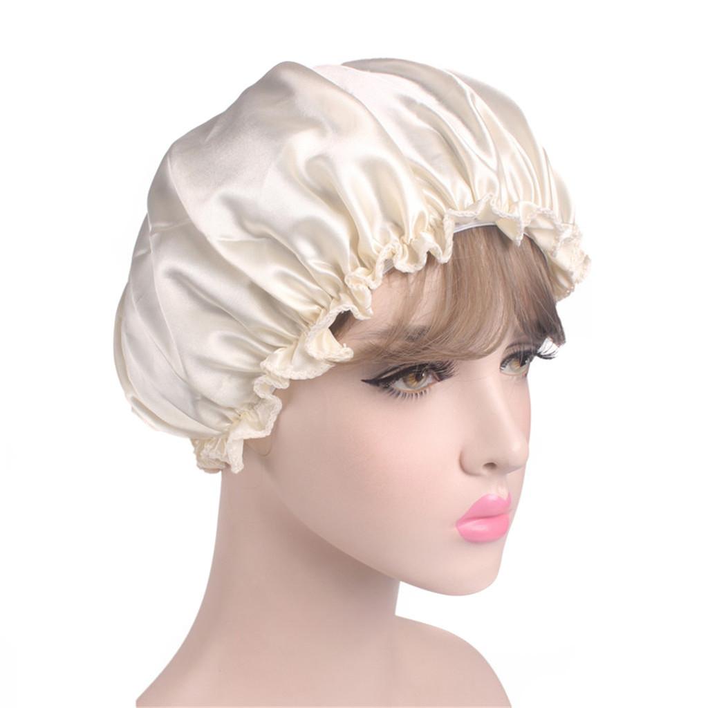 Sleep Hat Silk Cap Head Wrap 