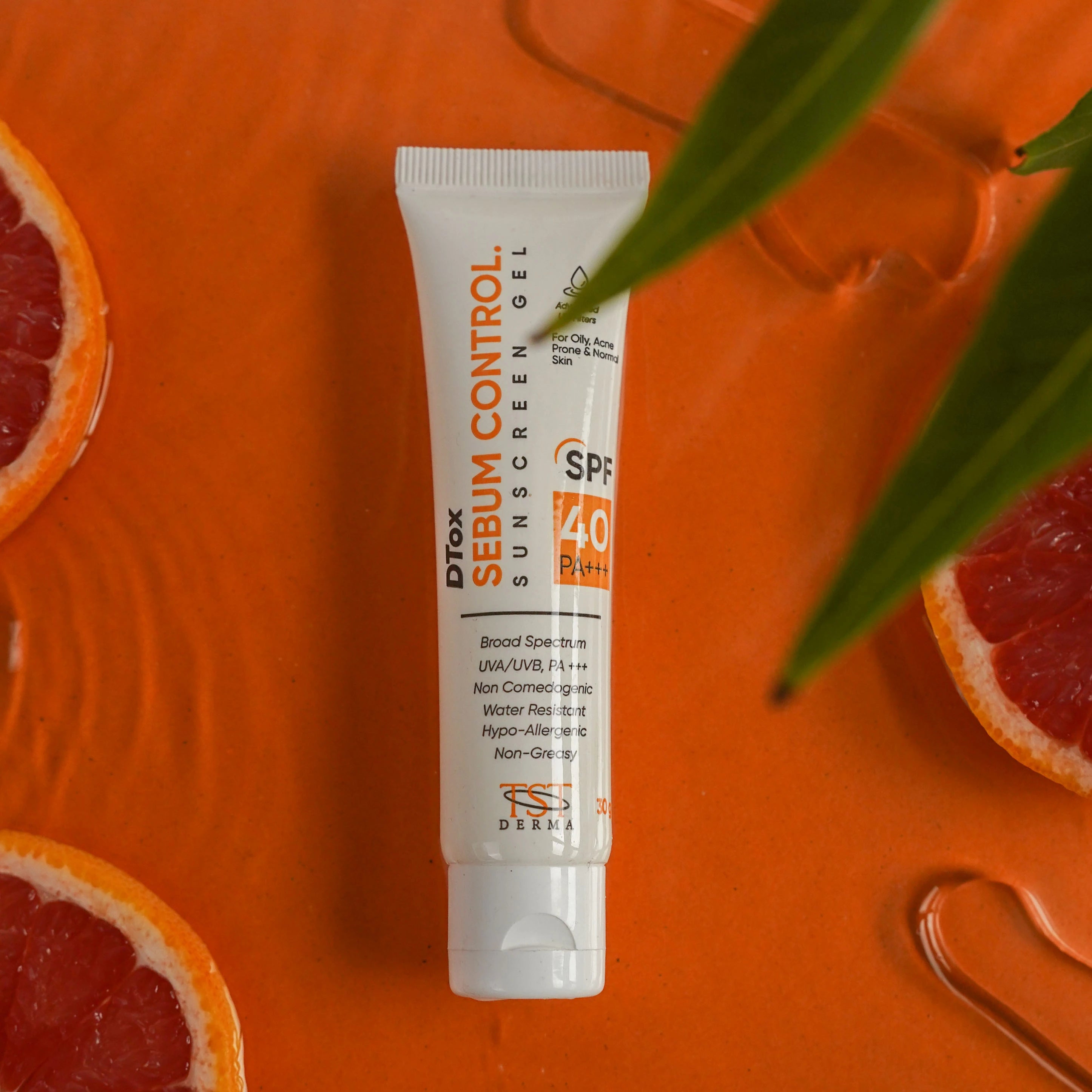 D-Tox Sebum Control Sunscreen Gel SPF 40+ | Sun Care Product | Original