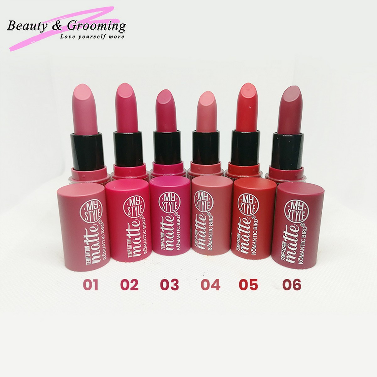 Romantic Bird Velvet Matte Lipstick | Lipstutorial.org