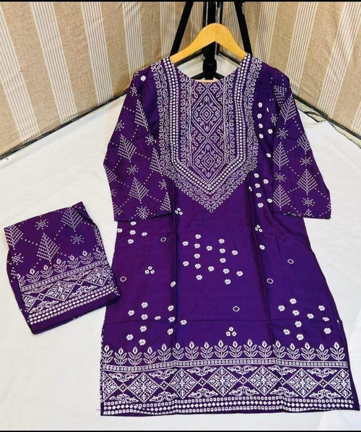 New Chunri 2pc dress by Stylixh Collection for women and girls