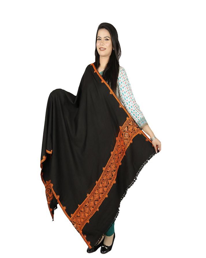 black shawl for women