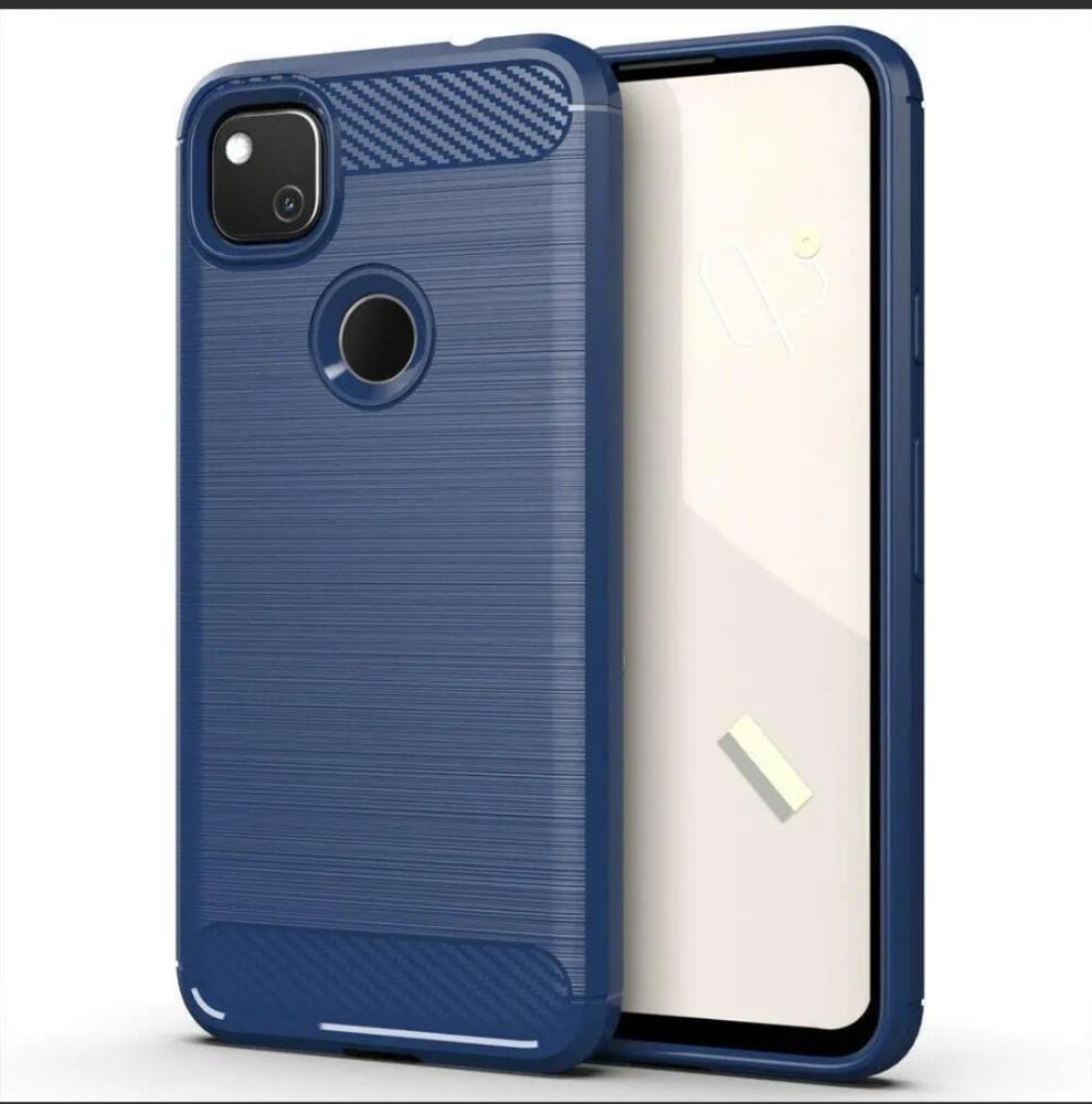 Pixel 4A Case With Screen Protector (Rebel Shield) Rugged Full Body Protective Cover With Build In Screen Guard For Goog