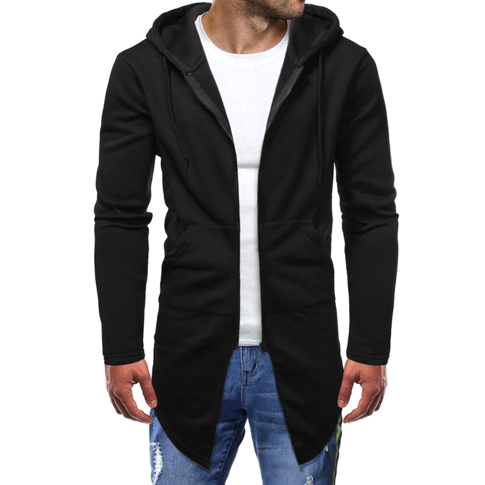 sweatshirt coat long