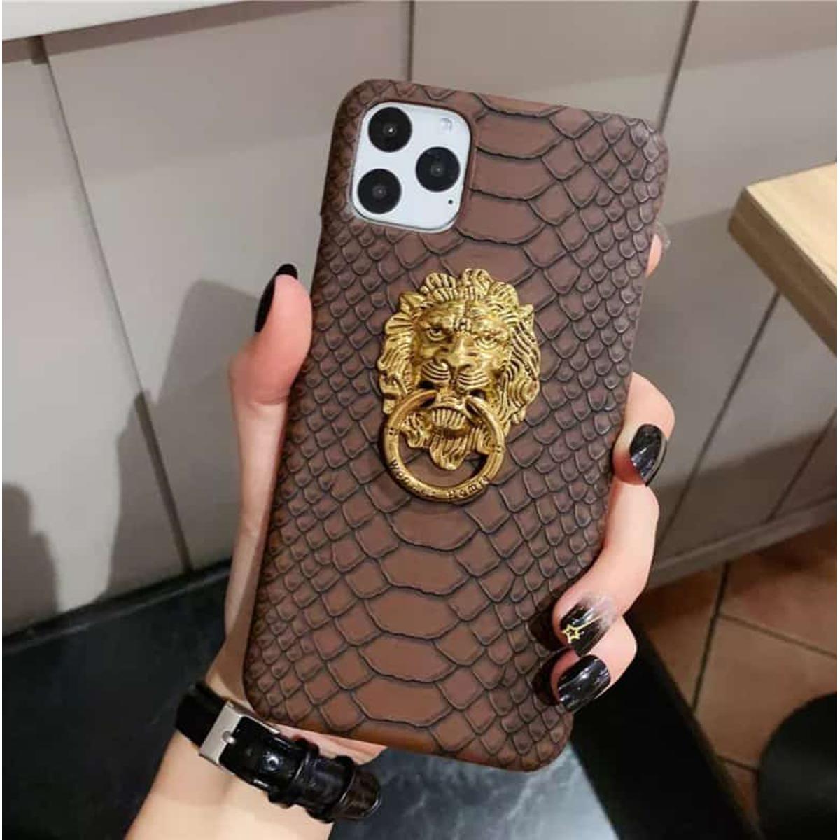 IPHONE MODELS latest lion head Knocker Model ring holder snake