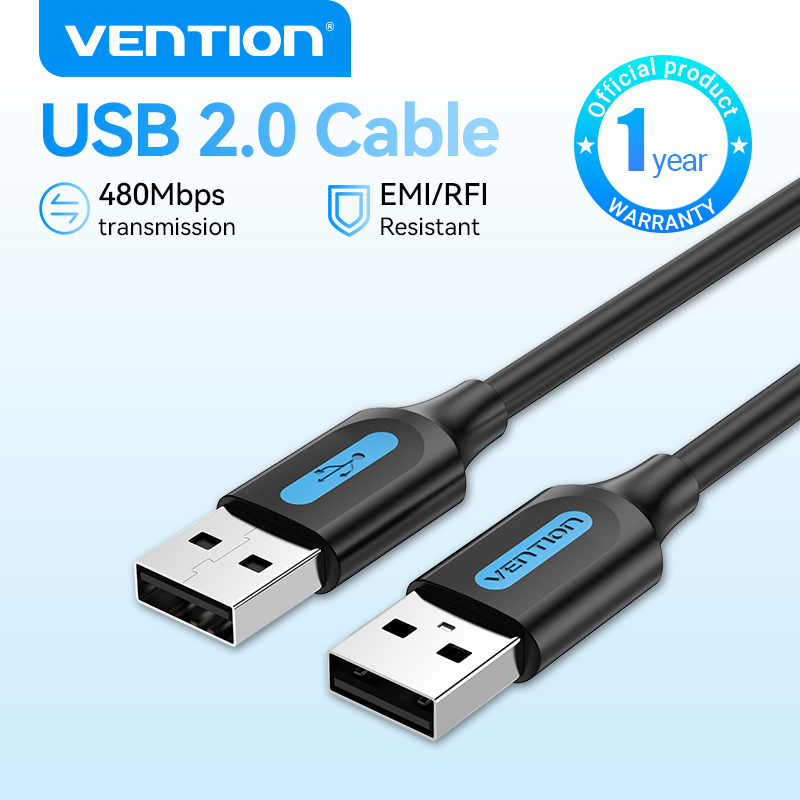 Vention 0.25M USB Cable USB to USB Connector USB Extension Cable Male