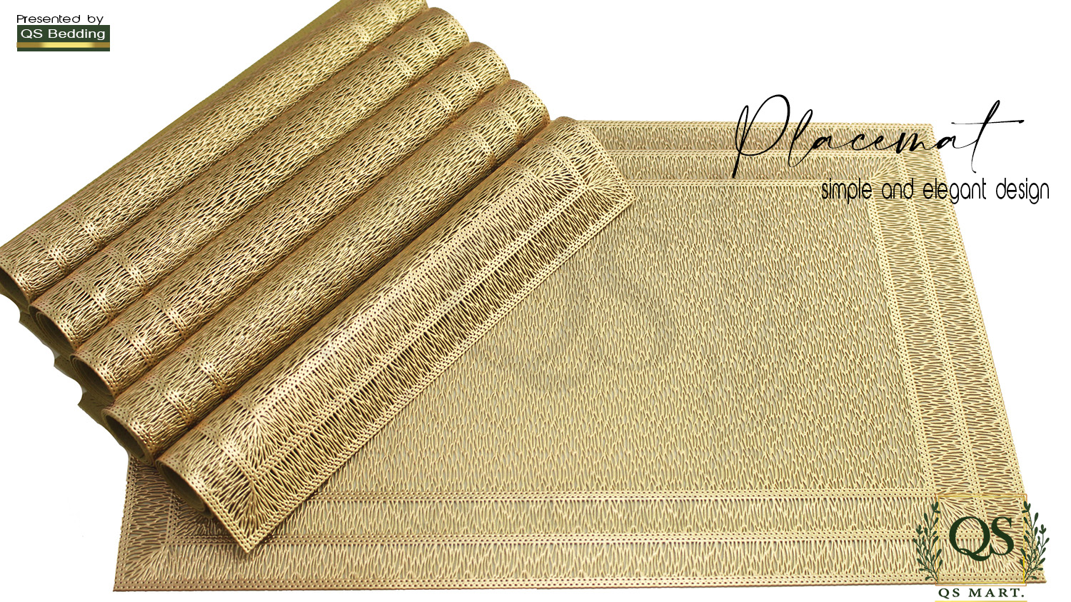 24pcs Place Mat Marble Pattern Tableware Pad Placemat Table Oil Water