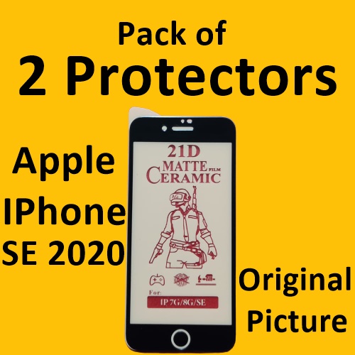 Apple IPhone SE 2020 Matte Ceramic Sheet Protector for Gaming