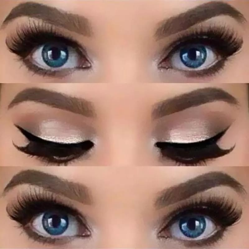 6 Pcs Stencils For Perfect Cat Eye & Smokey Eyes