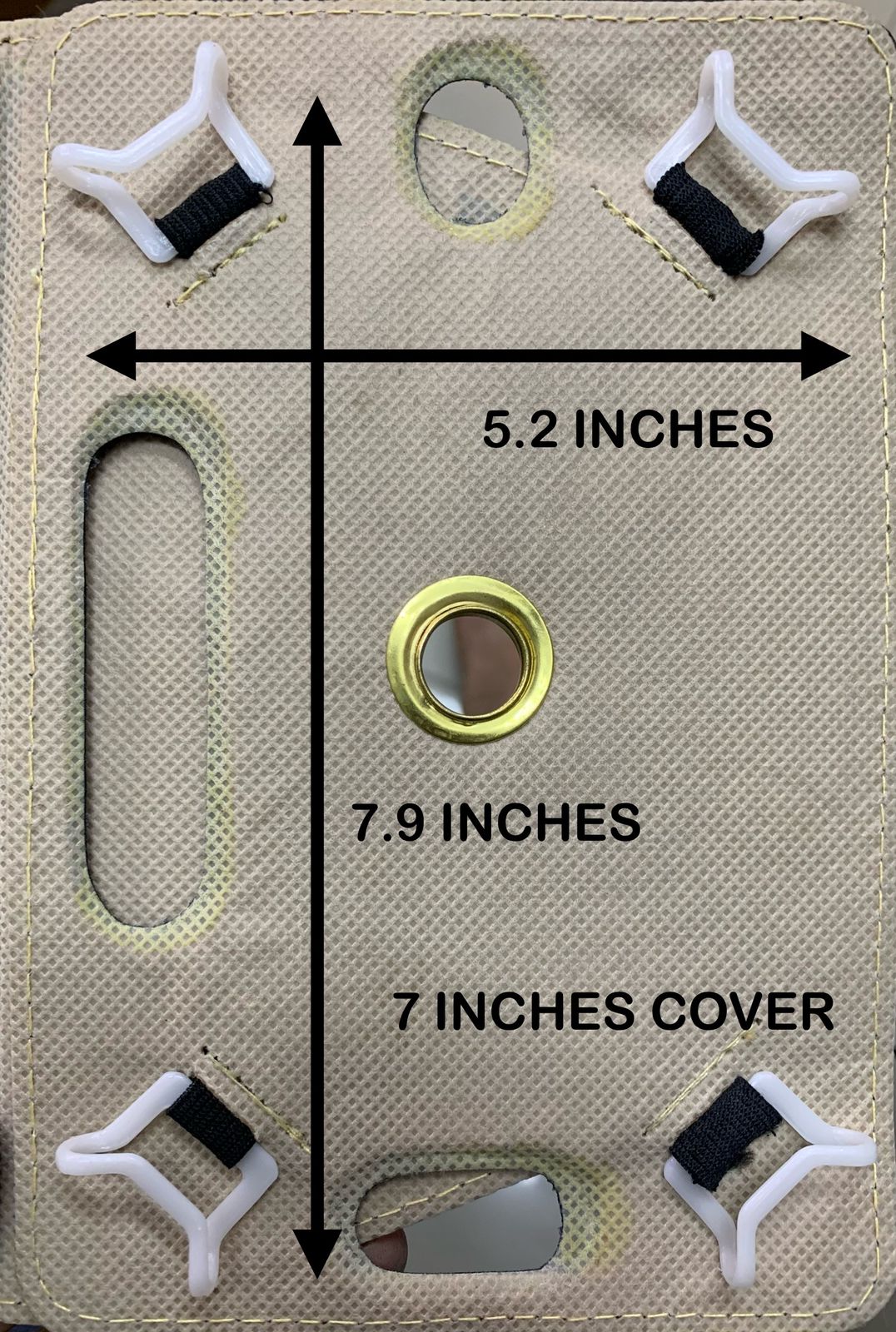 7 / 8  / 10 Universal Leather 360 Rotation Tablet Book Cover For pad And Android Tab