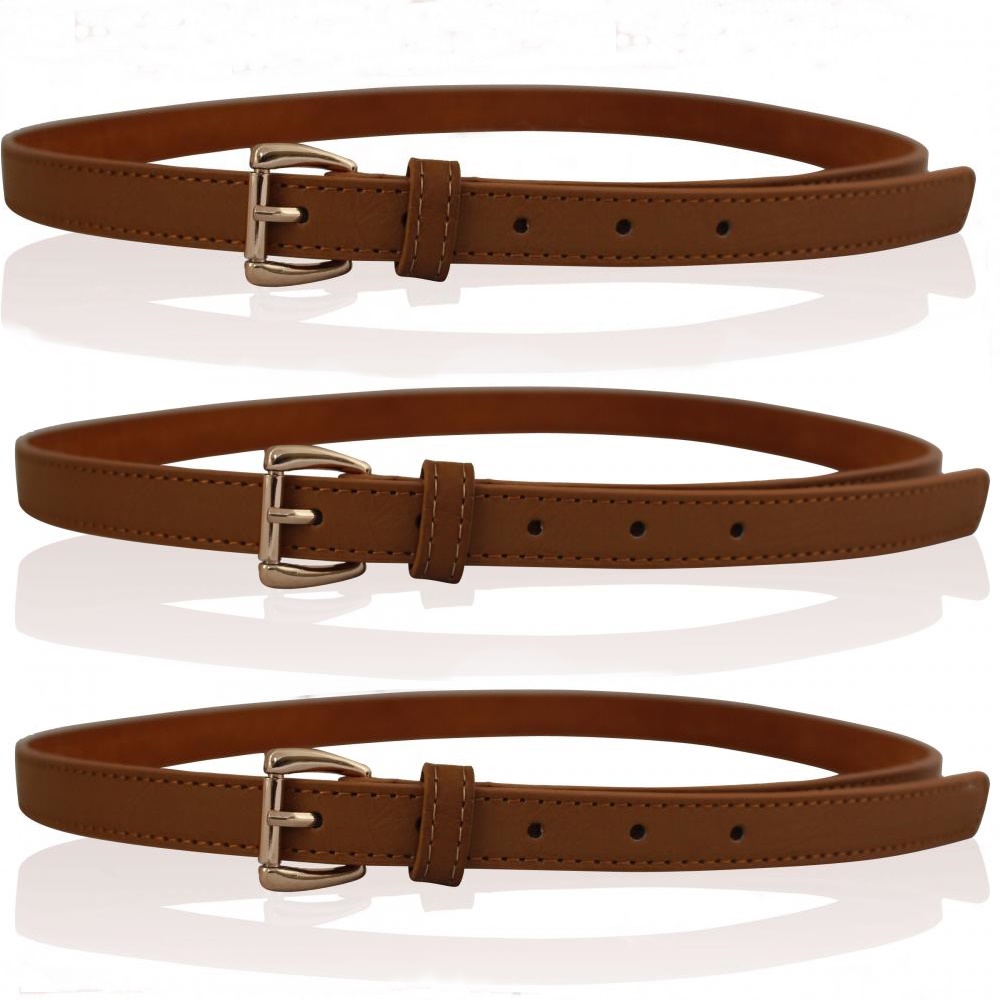 Girls shop leather belt