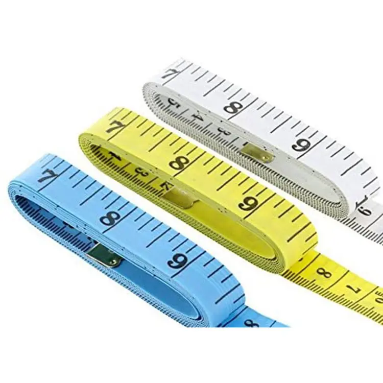GCP Products 4 Pc 60 Body Measuring Tailor Tape Fabric Sewing Tailor Cloth  Knitting Measure