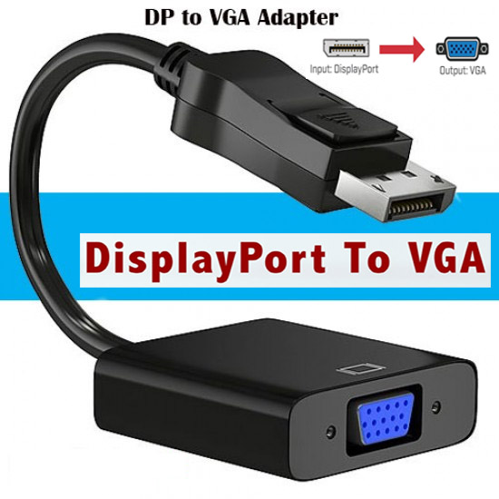 DISPLAY Port to VGA Converter / D Port to VGA Convertor