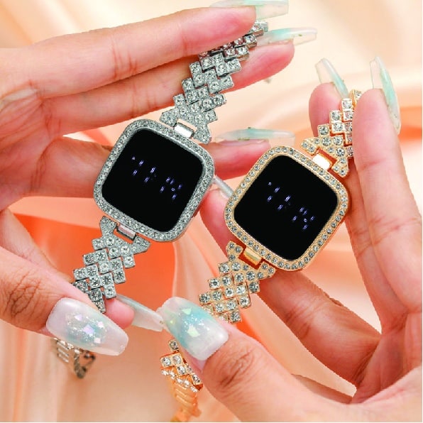 M4 Waterproof LED Digital Sports Watch - Unisex, Touch Display