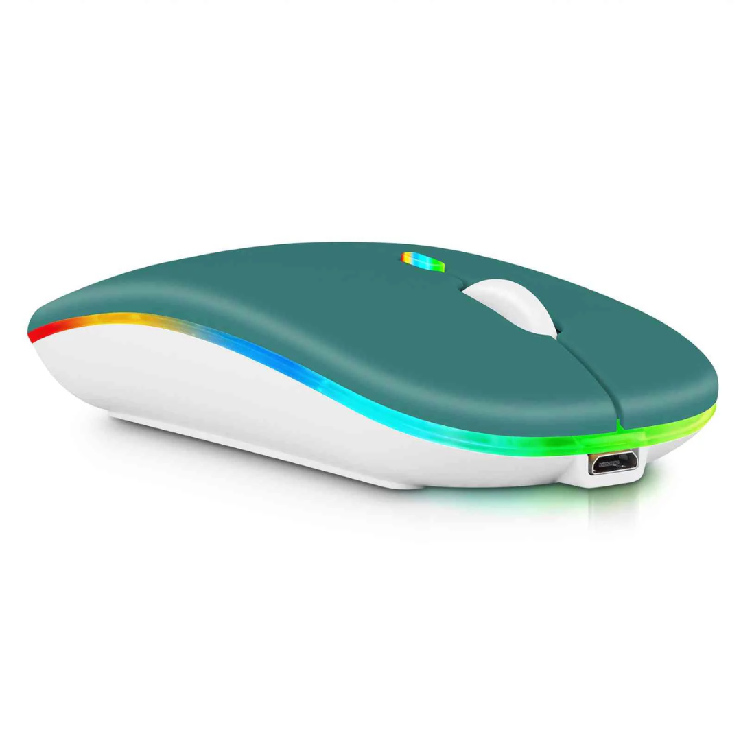 【Rechargeable】 Wireless Gaming Mouse RGB with adjustable DPI Silent