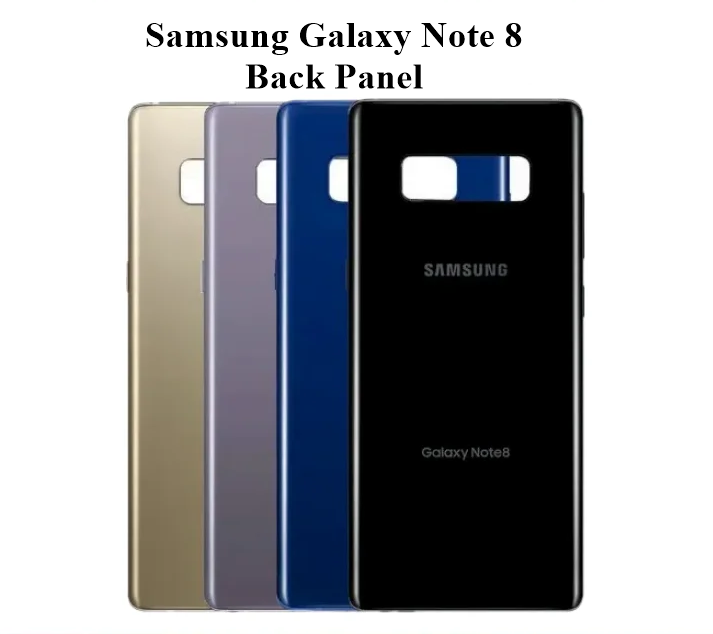 Samsung Galaxy Note 8 Back Glass Battery Cover Rear Door Housing Case Back Panel Replacement For Samsung Galaxy Note 8