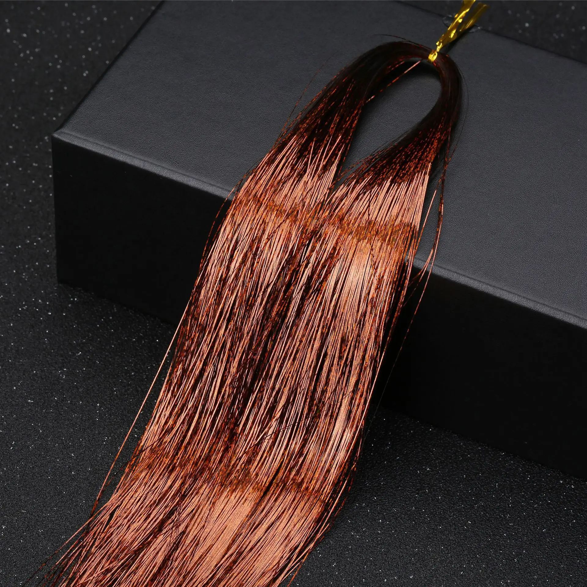Fairy Sparkling Extensions Extensions Silk Shiny Hair Tinsel Dazzle
