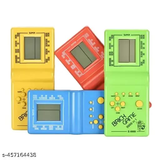 Brick game - Brick Video Game Toy for Kids Boy & Girl Electric Game Beautiful Design - Classic Brick Game Toy For Tetris Hand Held Electronic Game Gift