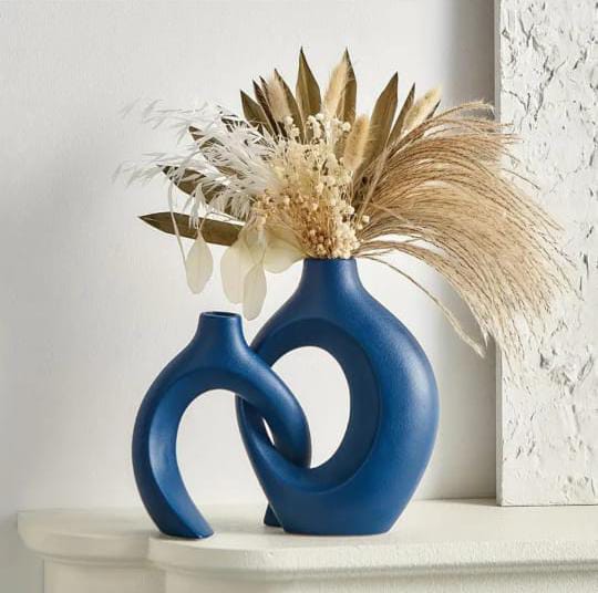 Creative Design Vase Ornaments Artistic Style, Decorations Suitable for Fireplace, Bedroom, Kitchen, and Living Room Decoration, office and theme based area