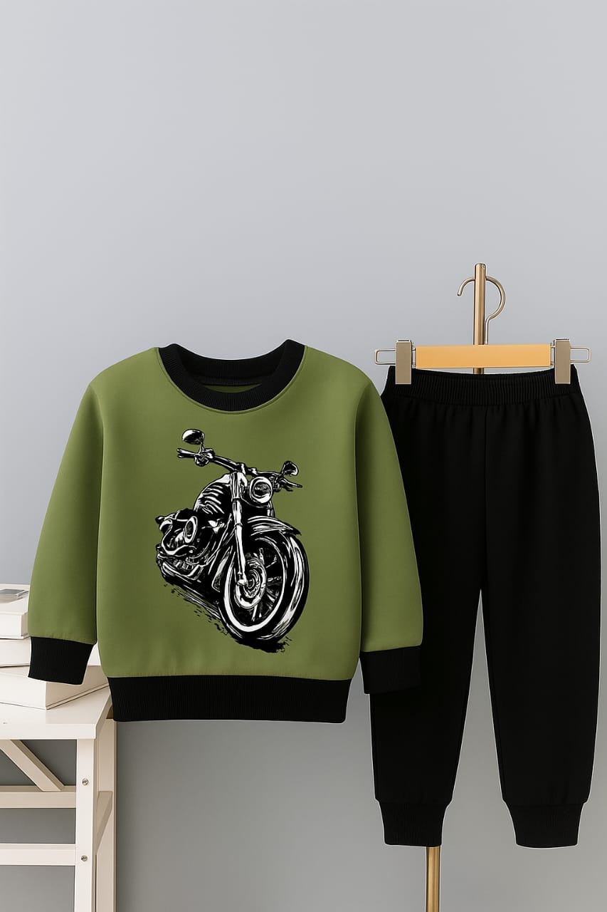 Sweatshirt and Pyjama Trouser – Cozy Nightwear Set for Boys/Girls | Warm & Trendy Design