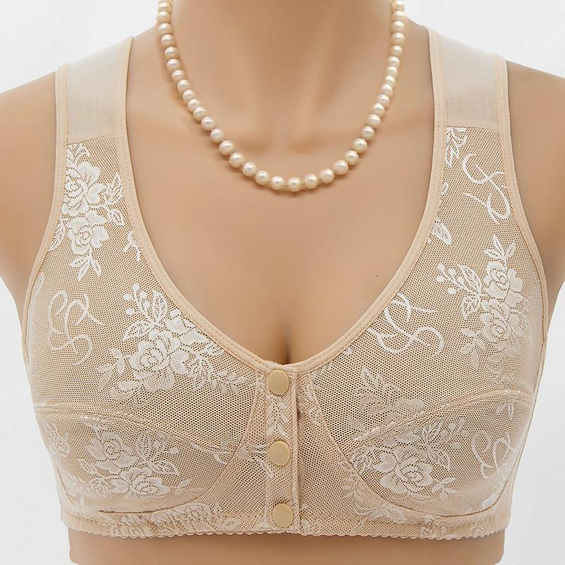 Wire Less Non Padded Full Coverage Front Open Maternity Bra Soft Stretchable Cotton Fabric Pregnant