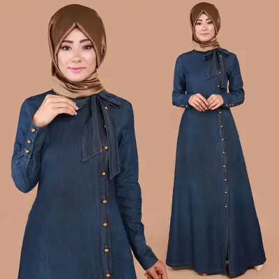 Buy Latest Long Coat Style Abaya Online | New Design Abayas with Overcoat