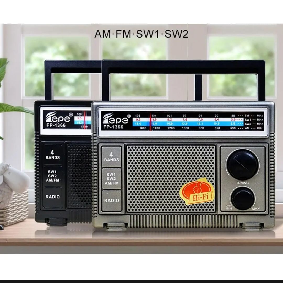 Radio 4 band AM F/M/SW/SW2/ 4 band high clearly sound volume radio