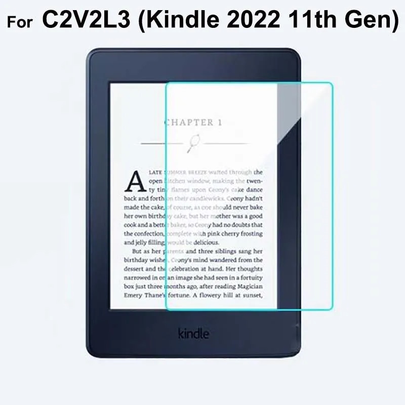 Tempered Glass Screen Protector for Kindle 2022 2019 Paperwhite 2021