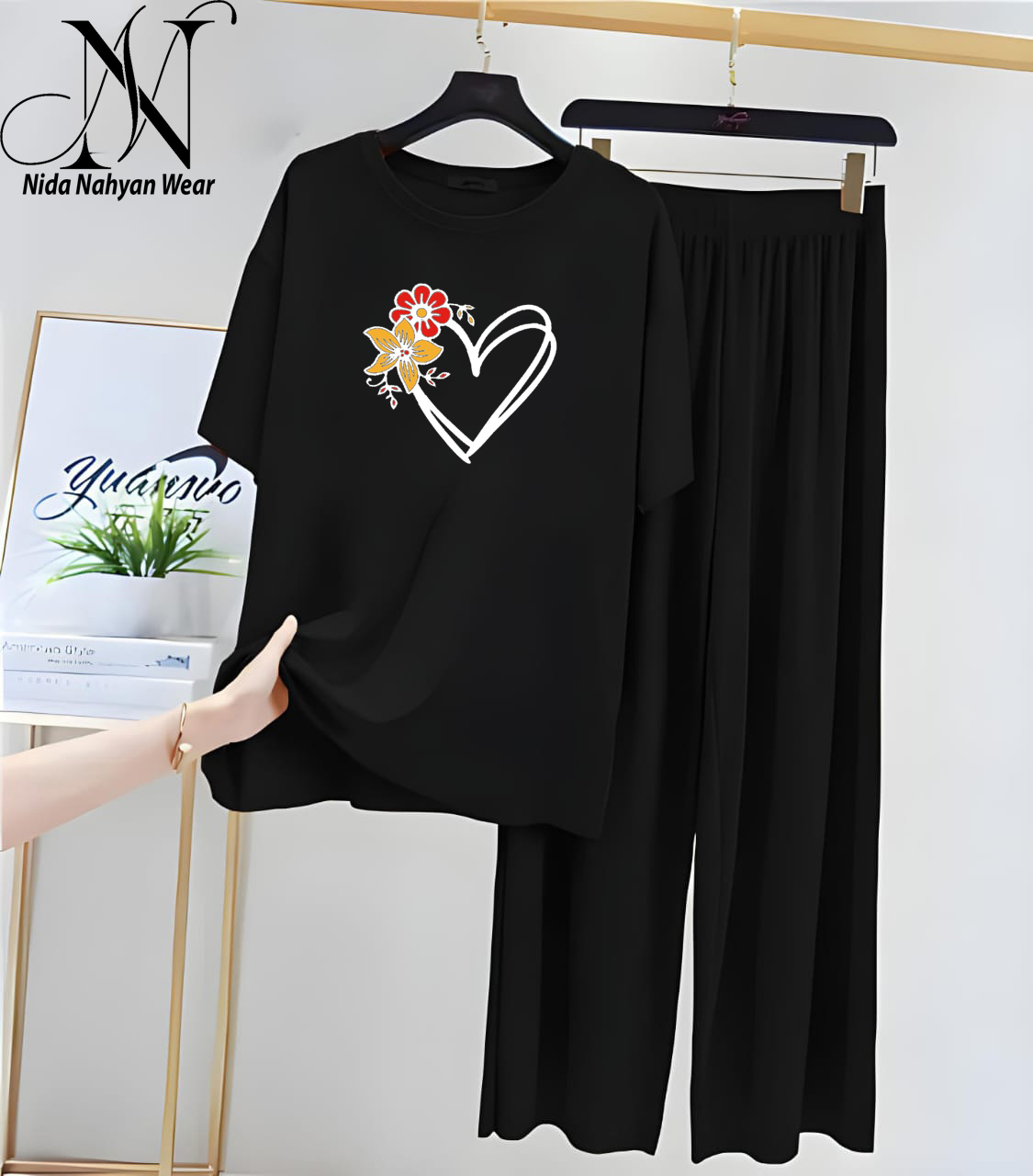 Soft cotton Night Wear for Women size S to XL & Kid size 4 to 14 Years, Night suit for girls and women, Sleeping Dress Girls Sleepwear Loungewear Sleeping Suit lingerie T shirt and Pajama, Night Dress for girls and women
